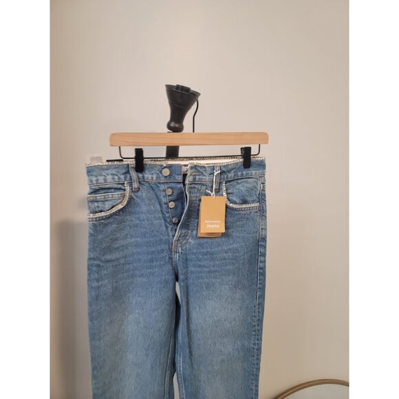 Reformation Stardust High Rise Straight Jean Size 27 New NWT - Picture 2 of 11